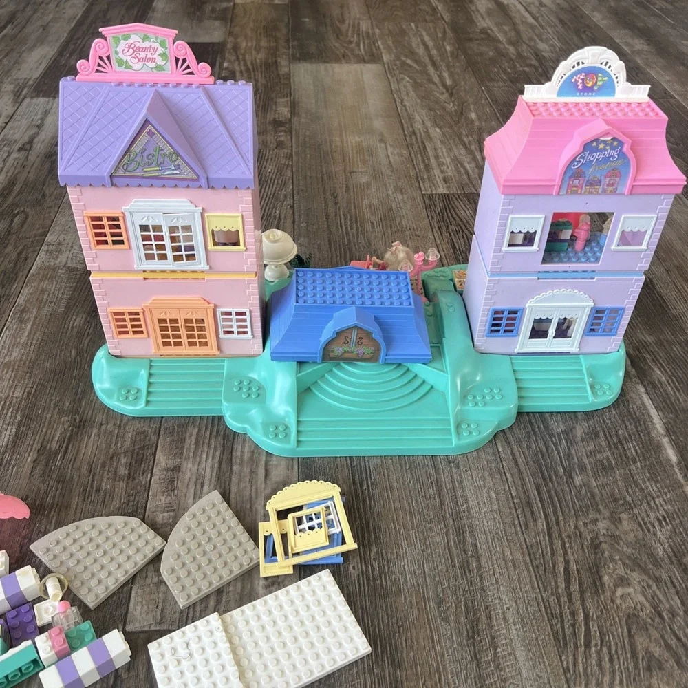Mega Blocks Fantasy Shopping Avenue 9404 Incomplete Missing‎ Pieces Replacement